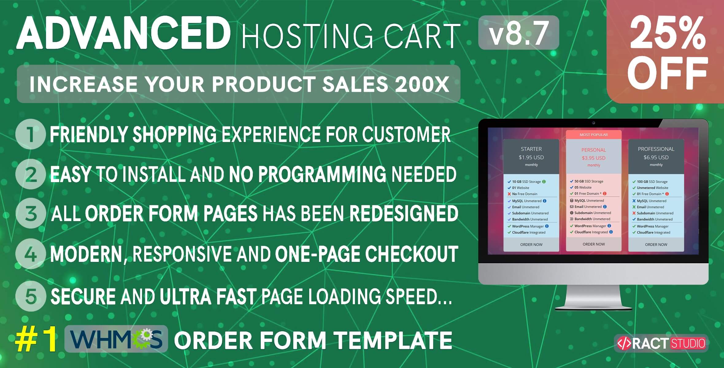 Advanced Hosting Cart Preview Image